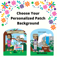 two personalized patch options