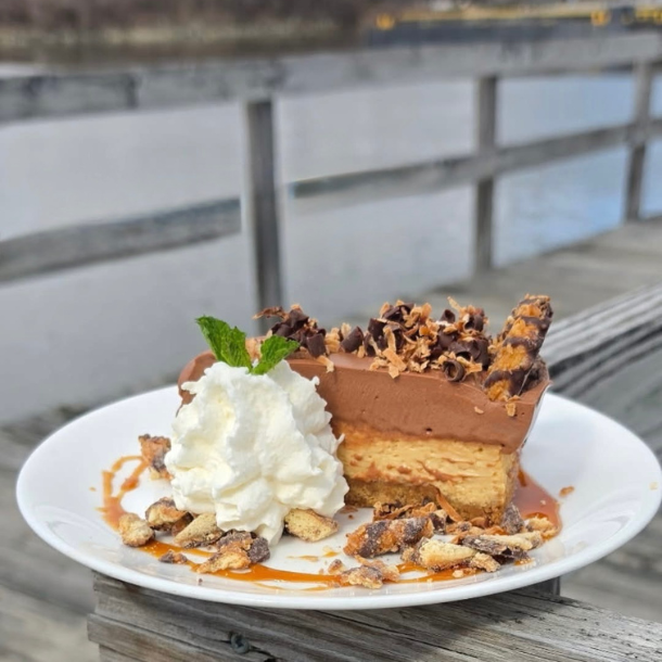 Caramel Chocolate Cheesecake