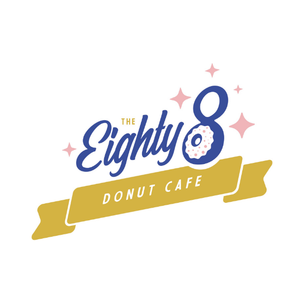 the eighty 8 donut cafe logo