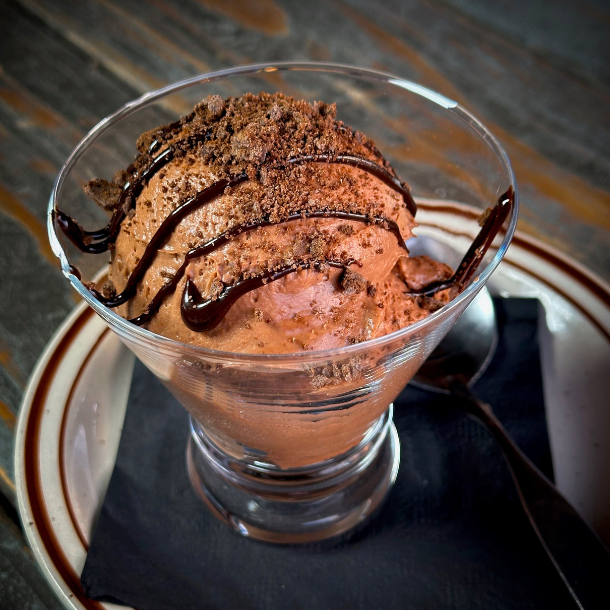 mint chocolate mousse