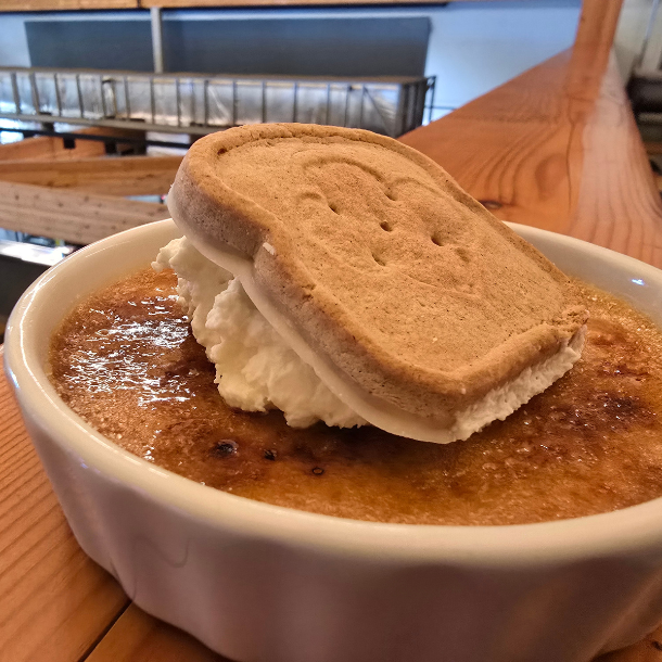 french toast crème brûlée
