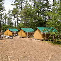 insurance tents at camp scelkit