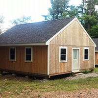 Tall pines cabin at Camp Pondicherry