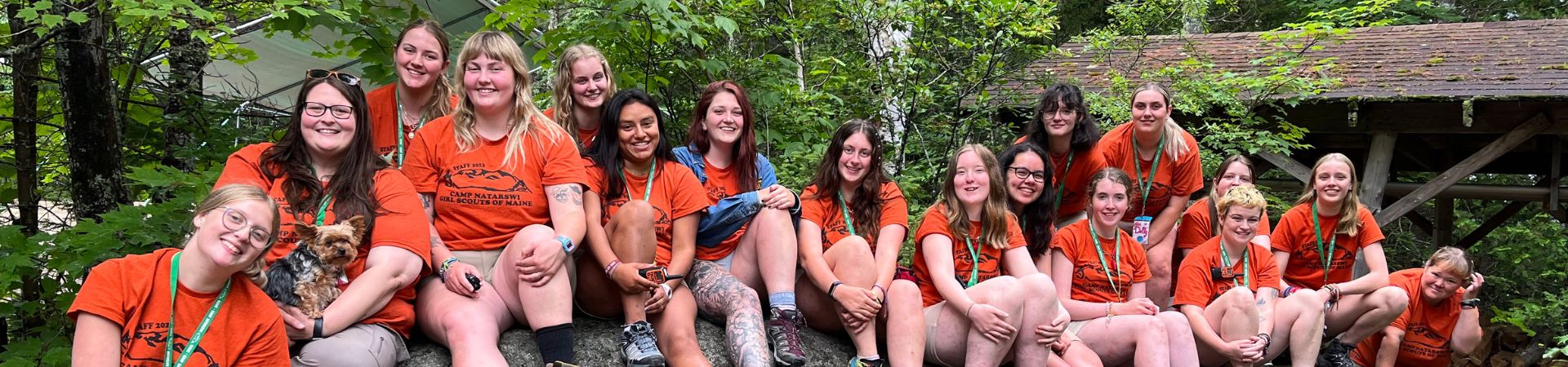  Group of Girl Scout Camp staff 